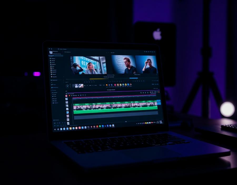 Video Editing course preview at UBGOT Academy Jaipur